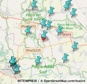 Mappa Via Gramsci Antonio, 26835 Crespiatica LO, Italia (5.39895)