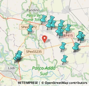 Mappa Via Gramsci Antonio, 26835 Crespiatica LO, Italia (4.3985)