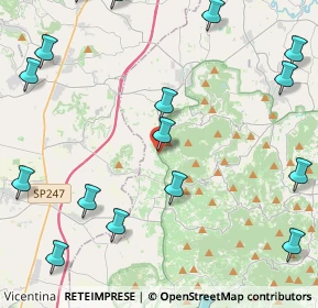 Mappa Via Verdi, 35030 Rovolon PD, Italia (6.475)