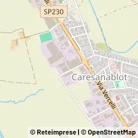 Mapa Caresanablot