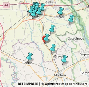 Mappa Vicolo del Castello, 28079 Vespolate NO, Italia (9.332)