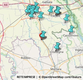 Mappa Vicolo del Castello, 28079 Vespolate NO, Italia (8.874)