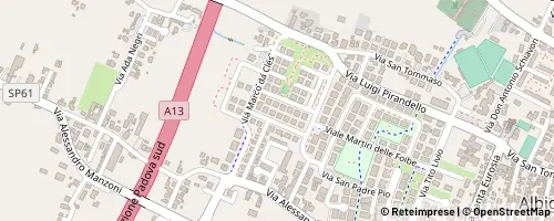 Mappa Albignasego
