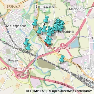 Mappa Vizzolo Predabissi, 20077 Vizzolo Predabissi MI, Italia (0.736)