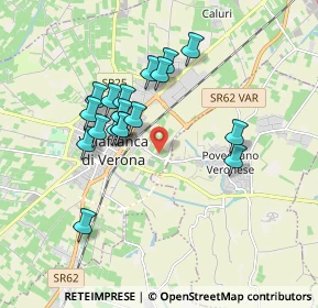 Mappa Via Sant' Eurosia, 37069 Villafranca di Verona VR, Italia (1.60722)