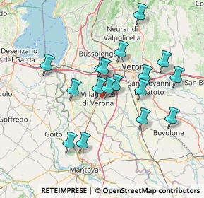 Mappa Via Sant' Eurosia, 37069 Villafranca di Verona VR, Italia (13.09118)