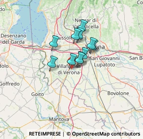 Mappa Via Sant' Eurosia, 37069 Villafranca di Verona VR, Italia (8.23818)