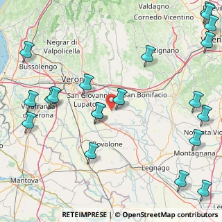 Mappa Via degli Alpini, 37059 Zevio VR, Italia (24.304)