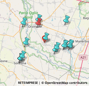 Mappa Via Petrobelli, 25022 Borgo San Giacomo BS, Italia (7.58933)