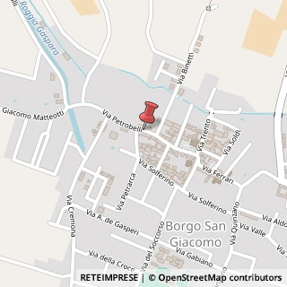 Mappa Via San Ciriaco, 31, 25022 Borgo San Giacomo, Brescia (Lombardia)