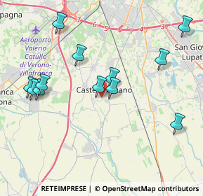 Mappa 37060 Caselle VR, Italia (4.21167)