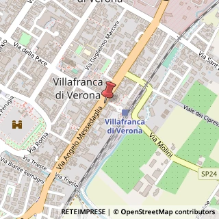 Mappa Corso Garibaldi, 44, 37069 Villafranca di Verona, Verona (Veneto)
