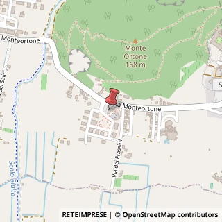 Mappa Via delle Rose, 62, 35037 Teolo, Padova (Veneto)