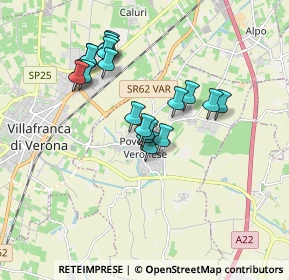 Mappa Via Piave, 37604 Povegliano Veronese VR, Italia (1.55)