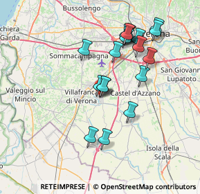 Mappa Via Piave, 37604 Povegliano Veronese VR, Italia (7.04684)