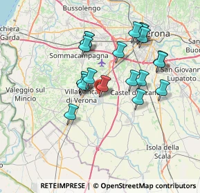 Mappa Via Piave, 37604 Povegliano Veronese VR, Italia (6.455)