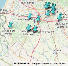 Mappa Via Piave, 37604 Povegliano Veronese VR, Italia (8.809)