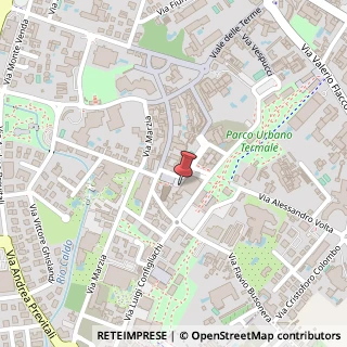 Mappa Piazza Sacro Cuore, 33, 35031 Abano Terme, Padova (Veneto)