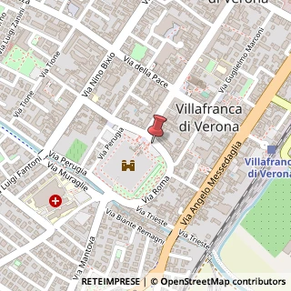 Mappa Via Giuseppe Rensi, 4, 37069 Villafranca di Verona, Verona (Veneto)
