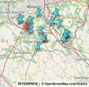 Mappa 20085 Carpiano MI, Italia (7.00353)