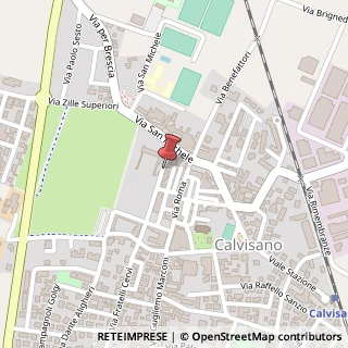 Mappa Via Lechi, 20, 25012 Calvisano, Brescia (Lombardia)
