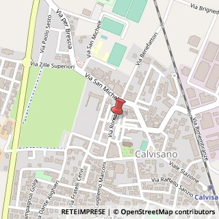 Mappa Via Roma, 34, 25012 Calvisano, Brescia (Lombardia)