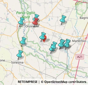 Mappa 25022 Borgo San Giacomo BS, Italia (6.92154)