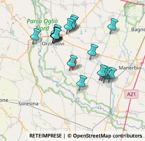 Mappa 25022 Borgo San Giacomo BS, Italia (7.04444)