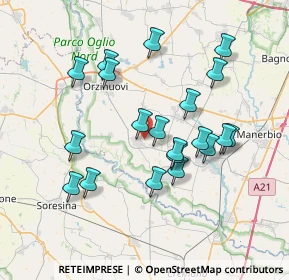 Mappa 25022 Borgo San Giacomo BS, Italia (6.945)