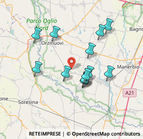 Mappa 25022 Borgo San Giacomo BS, Italia (6.33231)