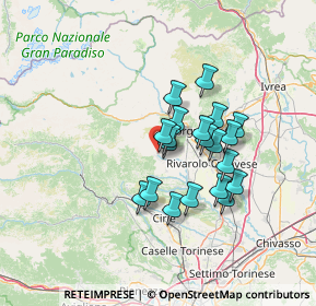 Mappa Frazione Brach, 10084 Forno Canavese TO, Italia (10.513)