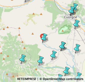 Mappa Frazione Brach, 10084 Forno Canavese TO, Italia (6.589)