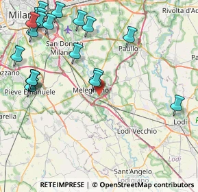 Mappa Viale Lombardia, 20070 Vizzolo Predabissi MI, Italia (10.994)