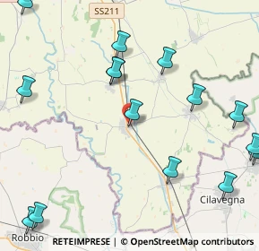 Mappa Via dei Mille, 28079 Vespolate NO, Italia (5.92353)