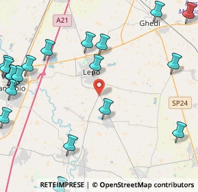 Mappa Cascina Risparmio, 25024 Leno BS, Italia (6.218)