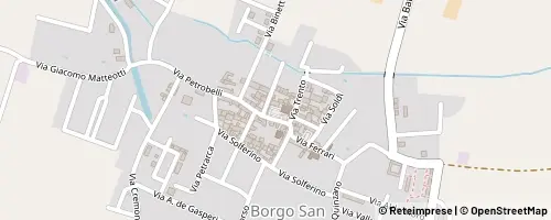 Mappa Borgo San Giacomo