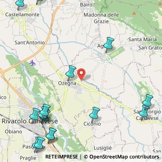 Mappa Ozegna, 10080 Ozegna TO, Italia (3.4025)