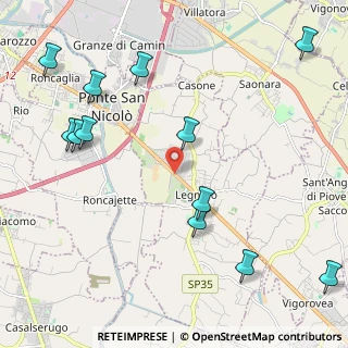 Mappa Via Romea, 35020 Padova PD, Italia (2.70083)