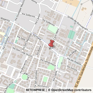 Mappa Via Piave, 68, 25025 Manerbio, Brescia (Lombardia)