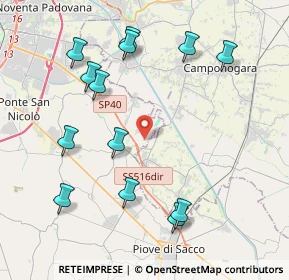 Mappa Via Veneto, 35020 Sant'Angelo di Piove di Sacco PD, Italia (4.52923)