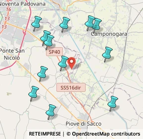 Mappa Via Veneto, 35020 Sant'Angelo di Piove di Sacco PD, Italia (4.39)