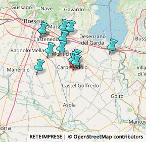 Mappa Via G. Battista Meli, 25013 Carpenedolo BS, Italia (11.59333)