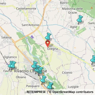 Mappa Via Faulenta, 10080 Ozegna TO, Italia (3.22182)