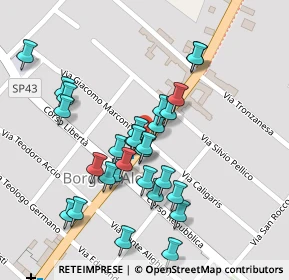 Mappa Strada St., 13040 Borgo d'Ale VC, Italia (0.09655)