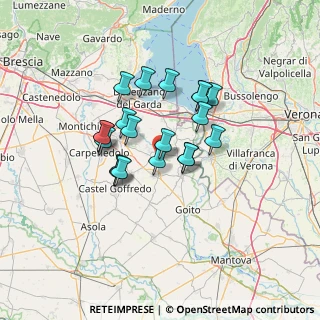 Mappa Via Muntebei, 46040 Cavriana MN, Italia (10.4045)