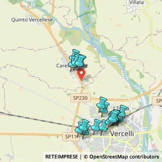 Mappa Via Vercelli, 13010 Caresanablot VC, Italia (2.2)