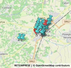 Mappa Via Muraglie, 37069 Villafranca di Verona VR, Italia (1.0055)