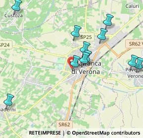 Mappa Via Muraglie, 37069 Villafranca di Verona VR, Italia (2.45615)