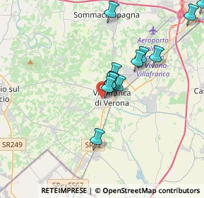 Mappa Via Muraglie, 37069 Villafranca di Verona VR, Italia (3.5725)