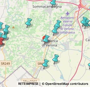 Mappa Via Muraglie, 37069 Villafranca di Verona VR, Italia (6.398)